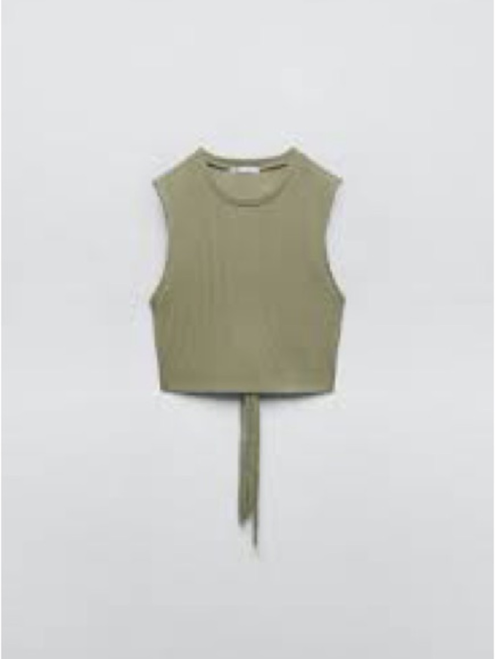 Zara backless top
